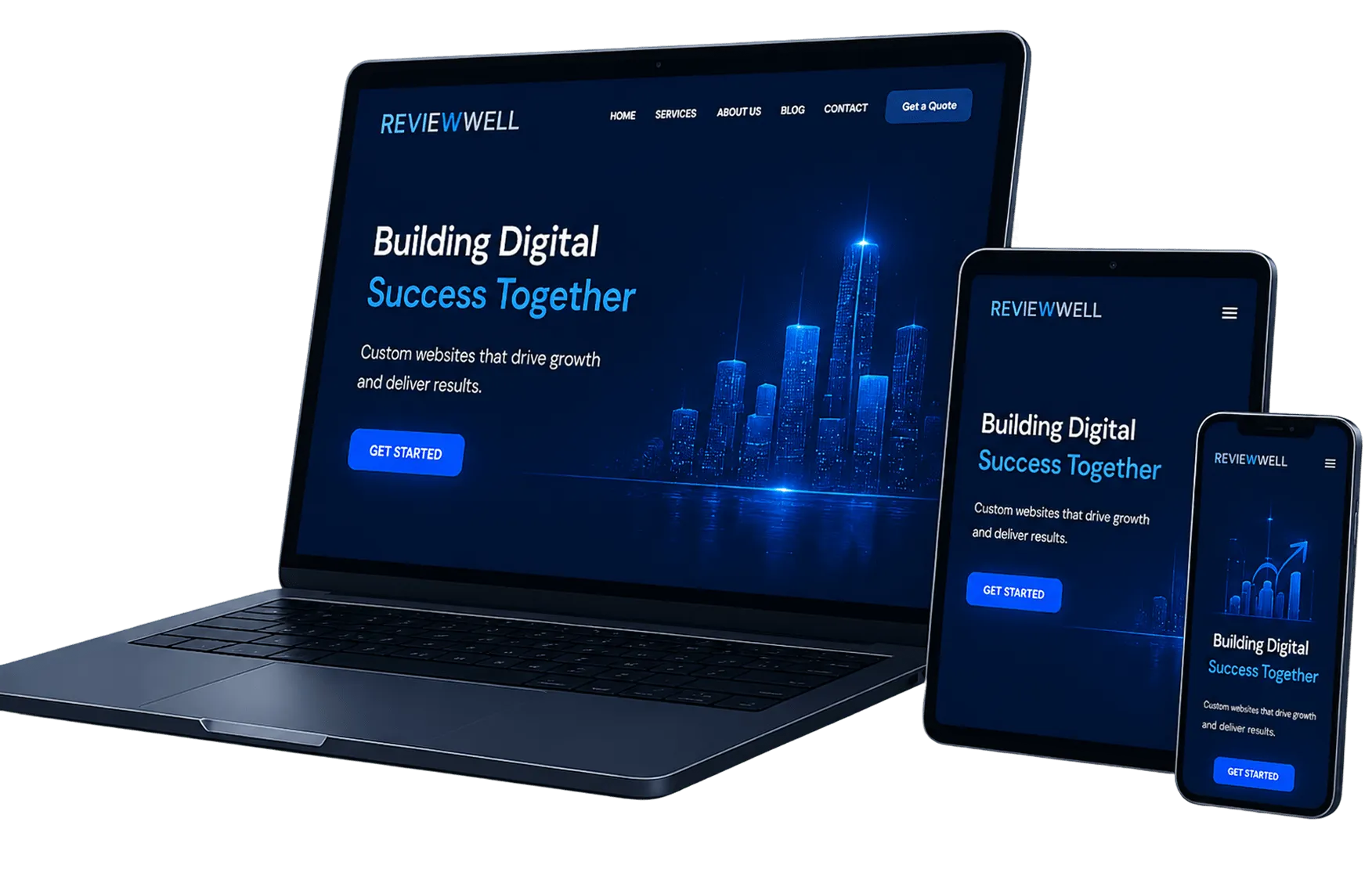 cusyom website design
